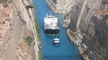 Be amazed by the Corinth Canal 